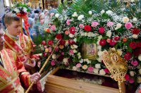 Гомельчане встретили частицу мощей святого великомученика и целителя Пантелеимона Гомельчане встретили частицу мощей святого великомученика и целителя Пантелеимона