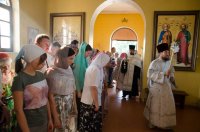 Всенощное бдение в канун праздника Преображения Господа Бога и Спаса нашего Иисуса Христа