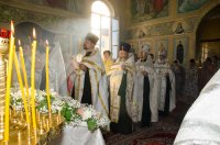 Всенощное бдение в канун праздника Преображения Господа Бога и Спаса нашего Иисуса Христа