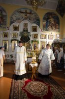 Всенощное бдение в канун праздника Преображения Господа Бога и Спаса нашего Иисуса Христа