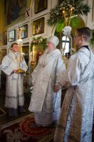 Всенощное бдение в канун праздника Преображения Господа Бога и Спаса нашего Иисуса Христа