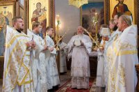 Божественная литургия в праздник Преображения Господня