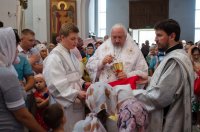 Божественная литургия в праздник Преображения Господня