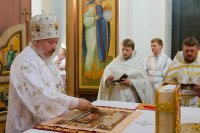 Божественная литургия в праздник Преображения Господня