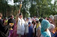 Преосвященнейший Стефан совершил молебен с чином освящения новосооруженного креста Преосвященнейший Стефан совершил молебен с чином освящения новосооруженного креста