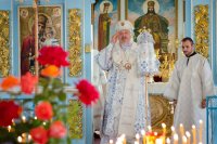 Божественная литургия в праздник Толгской иконы Божией Матери