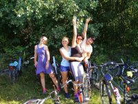 "Фаворовцы" отправились в очередной велопробег "Фаворовцы" отправились в очередной велопробег