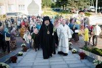 Освящение храма Казанской иконы Божией Матери в а.г.Лучин