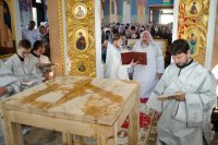 Освящение храма Казанской иконы Божией Матери в а.г.Лучин