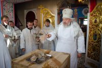 Освящение храма Казанской иконы Божией Матери в а.г.Лучин