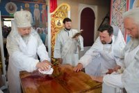 Освящение храма Казанской иконы Божией Матери в а.г.Лучин