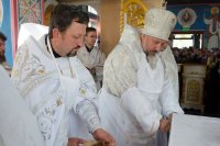 Освящение храма Казанской иконы Божией Матери в а.г.Лучин