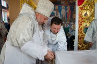 Освящение храма Казанской иконы Божией Матери в а.г.Лучин