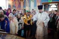Освящение храма Казанской иконы Божией Матери в а.г.Лучин