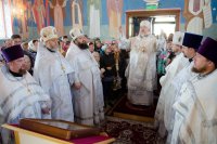 Освящение храма Казанской иконы Божией Матери в а.г.Лучин