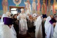 Освящение храма Казанской иконы Божией Матери в а.г.Лучин