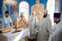 Освящение храма Казанской иконы Божией Матери в а.г.Лучин