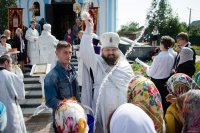 Освящение храма Казанской иконы Божией Матери в а.г.Лучин