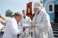 Освящение храма Казанской иконы Божией Матери в а.г.Лучин